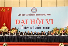 Khai mạc Đại hội đại biểu toàn quốc  Liên hiệp các tổ chức hữu nghị Việt Nam lần thứ VI