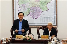 Đoàn Kiểm tra của Bộ Chính trị làm việc với Ban Thường vụ Tỉnh ủy Bình Phước