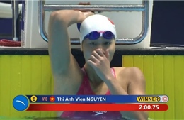SEA Games 30: Ánh Viên giành Huy chương Vàng bơi 200m tự do 