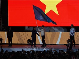 Việt Nam tiếp nhận cờ đăng cai SEA Games 31