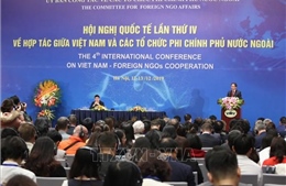 Khai mạc Hội nghị Quốc tế lần thứ IV về hợp tác giữa Việt Nam và các tổ chức phi chính phủ nước ngoài