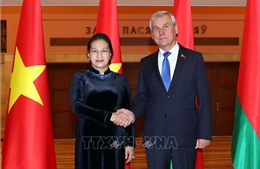 Chủ tịch Quốc hội Nguyễn Thị Kim Ngân hội đàm với Chủ tịch Hạ viện Belarus