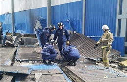 Nổ khí gas tại một công xưởng làm 8 người thương vong