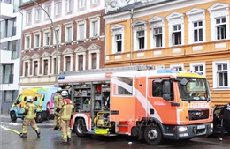 Cháy khu nhà do người Việt sở hữu ở Berlin khiến 12 người bị thương