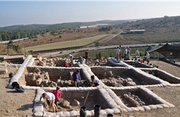 Phát hiện quần thể đền thờ niên đại 3.200 năm ở Israel