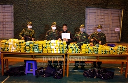 Bắt quả tang vụ vận chuyển 246kg ma túy đá sang Trung Quốc tiêu thụ