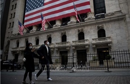Chứng khoán Âu-Mỹ đi ngược chiều trong phiên 31/3