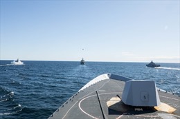 NATO tập trận hải quân chung với Thụy Điển tại Biển Baltic