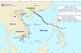 Bão số 1 suy yếu thành áp thấp nhiệt đới, nguy cơ cao lũ quét và sạt lở đất vùng núi Bắc Bộ và Bắc Trung Bộ