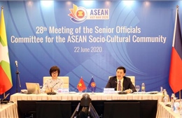 Hội nghị trực tuyến Quan chức Cấp cao phụ trách Cộng đồng Văn hóa - Xã hội ASEAN 