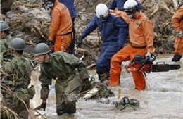 Nhật Bản cảnh báo khẩn cấp cao nhất về tình hình mưa lũ 