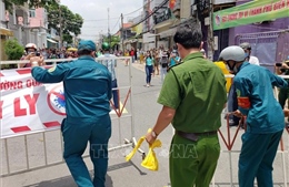 Dịch COVID-19: Dỡ bỏ phong tỏa tuyến đường Hồ Văn Đại, Đồng Nai