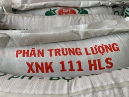 Lâm Đồng phát hiện 40 tấn phân bón giả