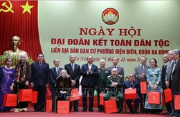 Thủ tướng dự Ngày hội Đại đoàn kết toàn dân tộc tại phường Điện Biên, Hà Nội