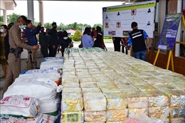 Cảnh sát Thái Lan thu giữ 8 triệu viên ma túy tổng hợp và 256 kg ma túy đá