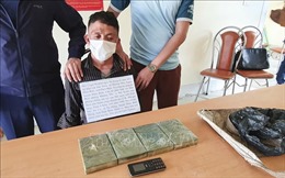 Điện Biên: Bắt quả tang 1 đối tượng mua bán trái phép chất ma túy, thu giữ 4 bánh heroin