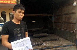 Lạng Sơn: Bắt giữ đối tượng trộm cắp nắp cống thoát nước trên đường cao tốc