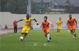 V.League 2021: Đội chủ nhà Đông Á Thanh Hóa thua đậm SHB Đà Nẵng