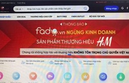 Sàn thương mại điện tử Fado.vn ngừng kinh doanh H&M vô thời hạn