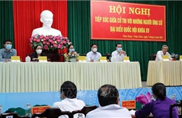 Các ứng cử viên tiếp xúc cử tri, vận động bầu cử tại Ninh Thuận