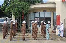Lào Cai diễn tập phòng, chống dịch COVID-19 trong khu công nghiệp