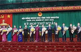 Bầu các chức danh chủ chốt của HĐND, UBND tỉnh Thái Nguyên