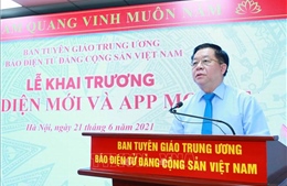 Báo điện tử Đảng Cộng sản Việt Nam ra mắt giao diện mới và App Mobile