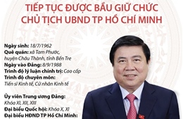 Đồng chí Nguyễn Thành Phong tái đắc cử Chủ tịch UBND TP Hồ Chí Minh