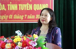 Phó Chủ tịch nước thăm và làm việc tại Tuyên Quang