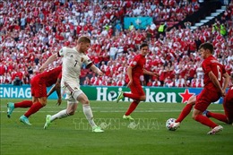EURO 2020: Bỉ lên tiếng về tình trạng chấn thương của Hazard và De Bruyne