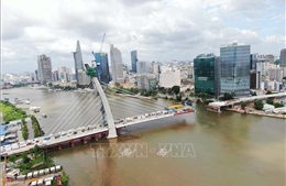 Cầu Thủ Thiêm 2 - TP Hồ Chí Minh dự kiến hợp long vào tháng 9/2021