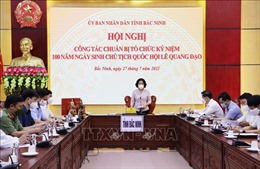 Hoàn tất chuẩn bị kỷ niệm 100 năm Ngày sinh Chủ tịch Quốc hội Lê Quang Đạo