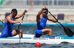 Olympic Tokyo 2020: Cặp VĐV Cuba xác lập kỷ lục ở nội dung canoe đôi nam 1.000m
