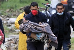 Lở đất do mưa bão khiến 8 người thiệt mạng tại Mexico