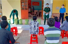 Lực lượng vũ trang giúp đồng bào Khmer ổn định cuộc sống