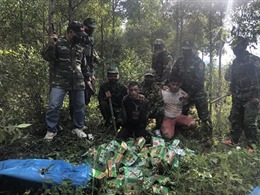 Triệt phá đường dây mua bán, vận chuyển 46 kg ma túy đá vào Việt Nam