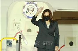 Phó Tổng thống Hoa Kỳ Kamala Harris đã đến Hà Nội