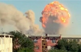 Không có dân thường thương vong trong vụ nổ kho đạn ở Kazakhstan