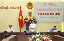 Chủ tịch Quốc hội chủ trì Phiên họp thứ nhất của Tiểu ban hoàn thiện hệ thống pháp luật