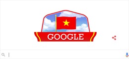 Google &#39;thay áo mới&#39; chào mừng ngày lễ của Việt Nam