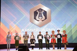 Đội quân văn hóa đoạt nhiều giải thưởng tại Army Games 2021
