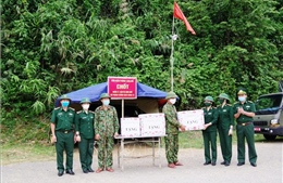 Phụ nữ Biên phòng Quảng Bình chung tay phòng, chống dịch COID-19