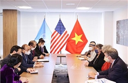 Chủ tịch nước Nguyễn Xuân Phúc tiếp đại diện bạn bè Hoa Kỳ 