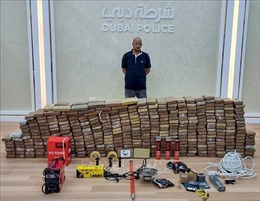 Dubai thu giữ 500kg cocaine nguyên chất