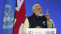 Hội nghị COP26: Ấn Độ đặt mục tiêu trung hòa carbon vào năm 2070