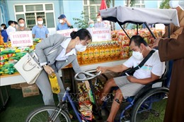 &#39;Chợ 0 đồng&#39; hỗ trợ người dân có hoàn cảnh khó khăn tại Bình Thuận