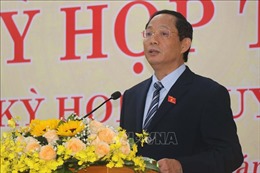 Phó Chủ tịch Quốc hội Trần Quang Phương dự kỳ họp chuyên đề HĐND tỉnh Quảng Ngãi