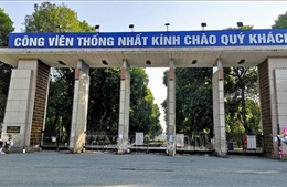Hà Nội: Ghi nhận 301 ca mắc COVID-19, tạm thời phong tỏa Công viên Thống Nhất