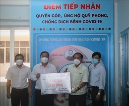 Trên 81 tỷ đồng ủng hộ Quỹ phòng, chống dịch COVID-19 tỉnh Cà Mau