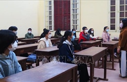 Thừa Thiên-Huế: Trên 34.000 học sinh khối THPT trở lại trường học trực tiếp